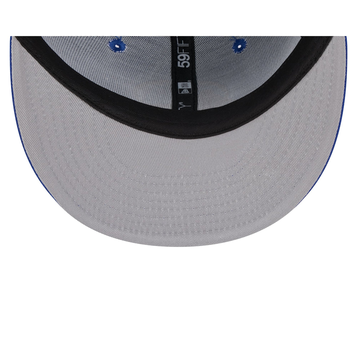 Men's Golden State Warriors New Era Royal  Rally Drive Side Patch 59FIFTY Fitted Hat