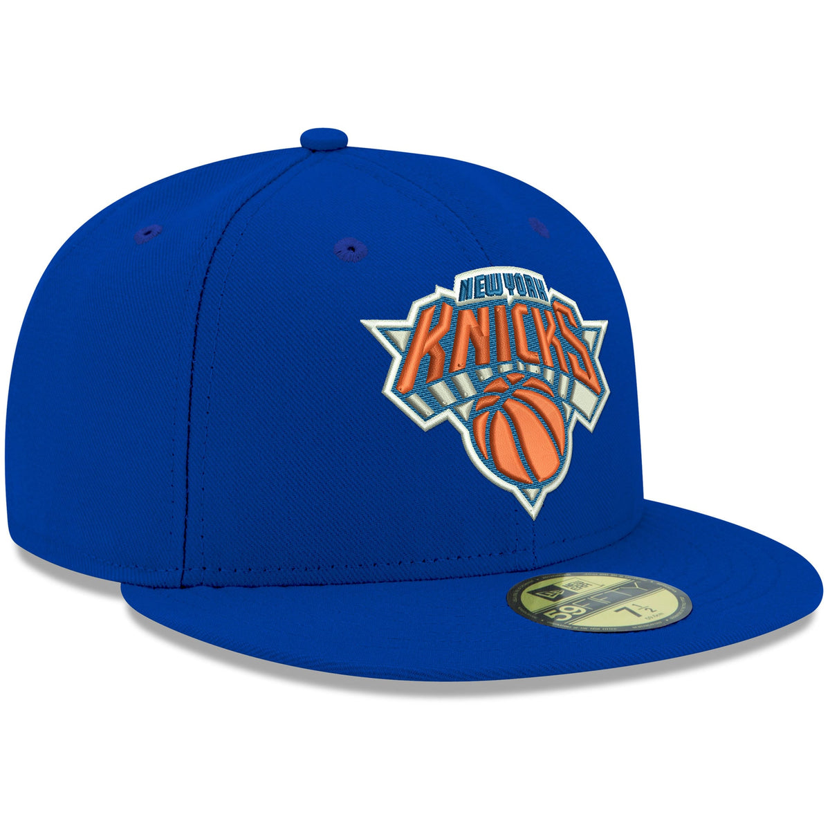 Men's New York Knicks New Era Royal Official Team Color 59FIFTY Fitted Hat