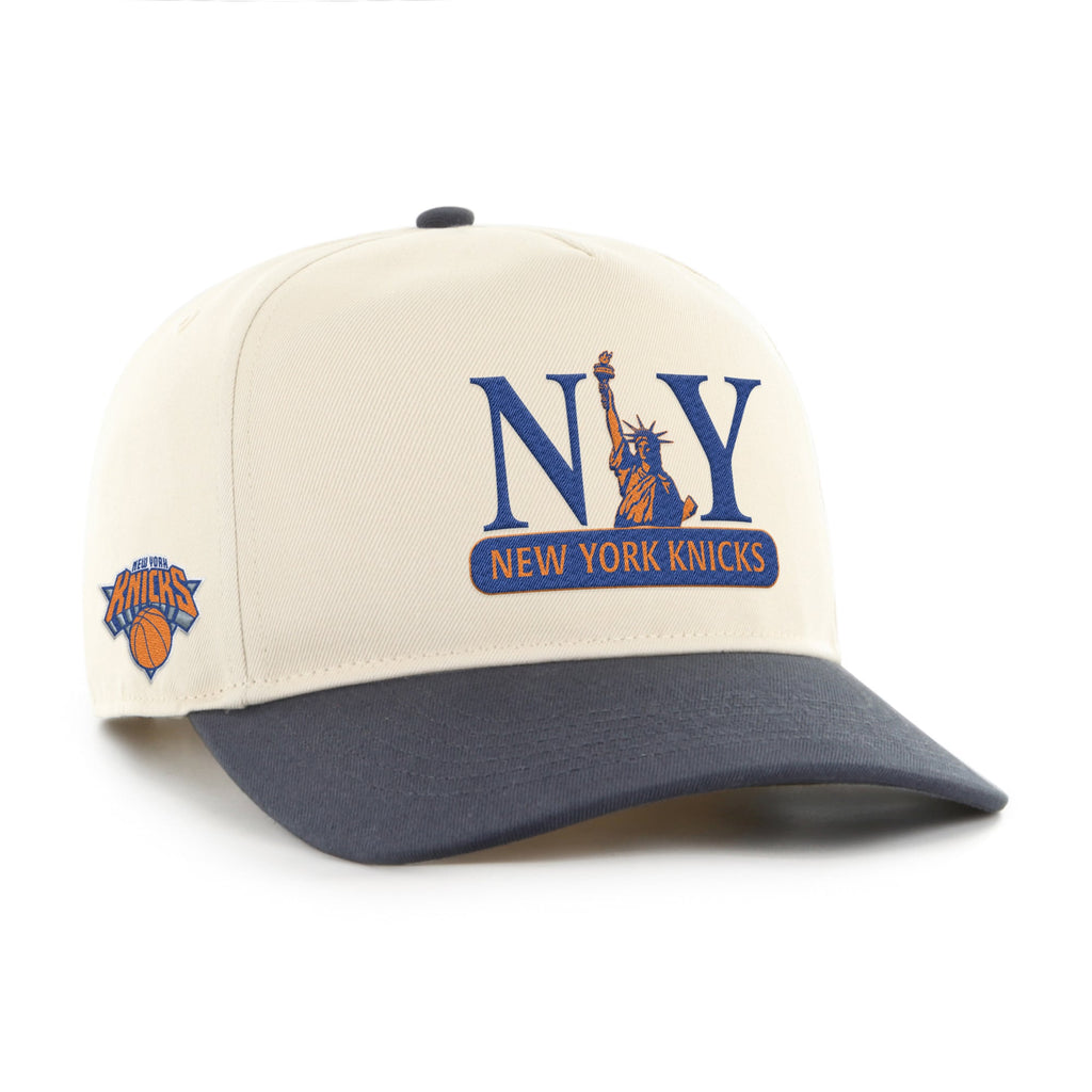 Men's New York Knicks '47 Natural/Navy Logo Hitch Adjustable Hat