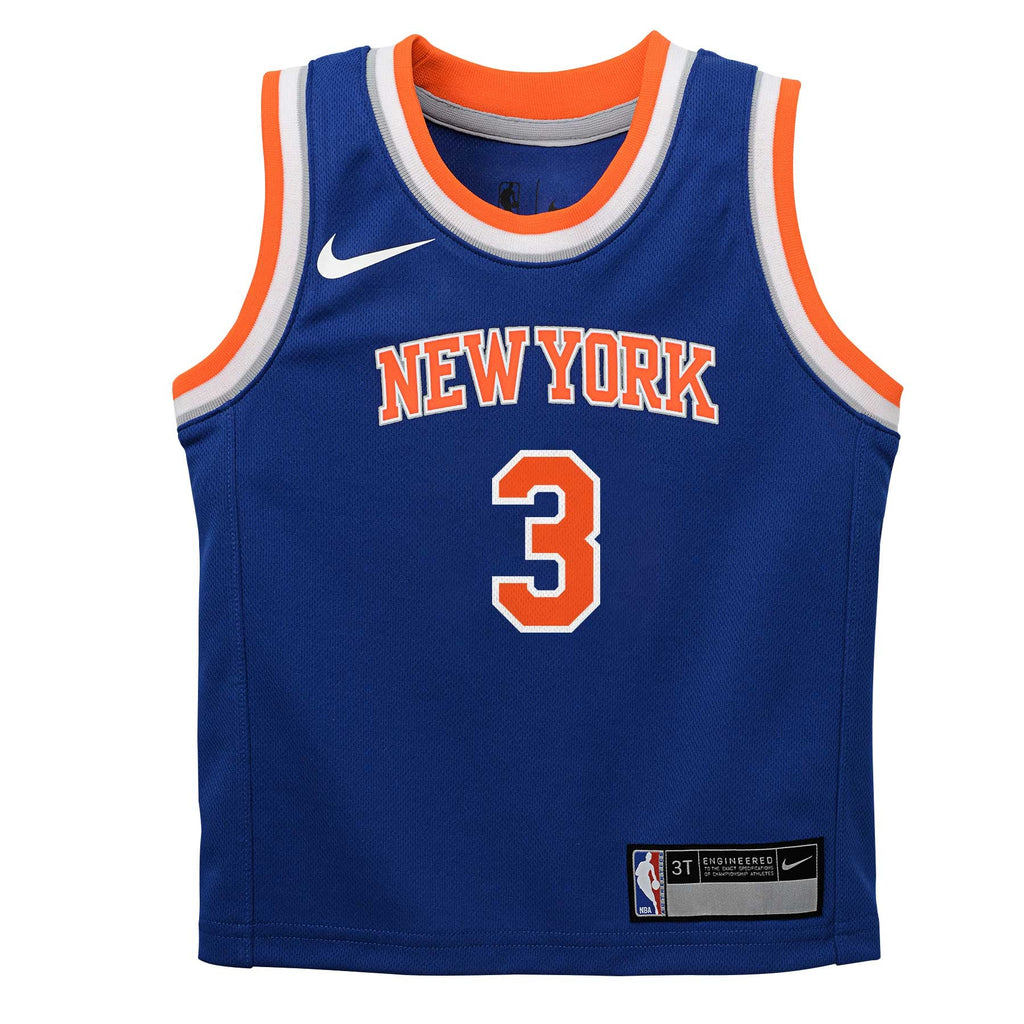 Preschool New York Knicks Josh Hart Nike Blue Replica Swingman Jersey - Icon Edition