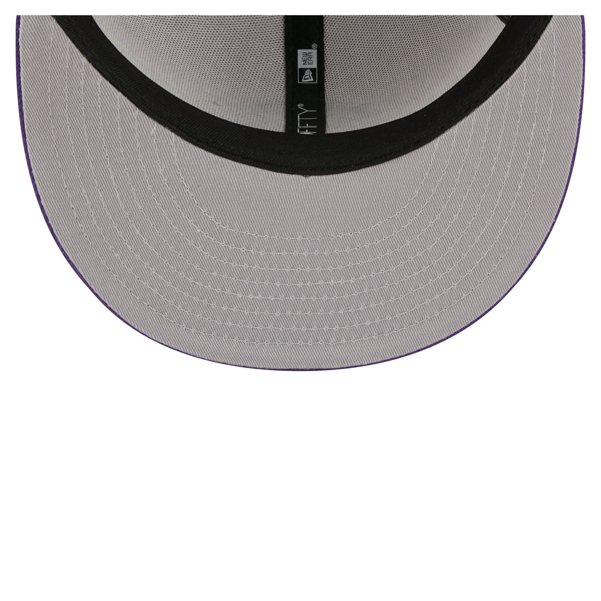Men's Los Angeles Lakers  New Era Tan/Purple Localized City Icon 59FIFTY Fitted Hat