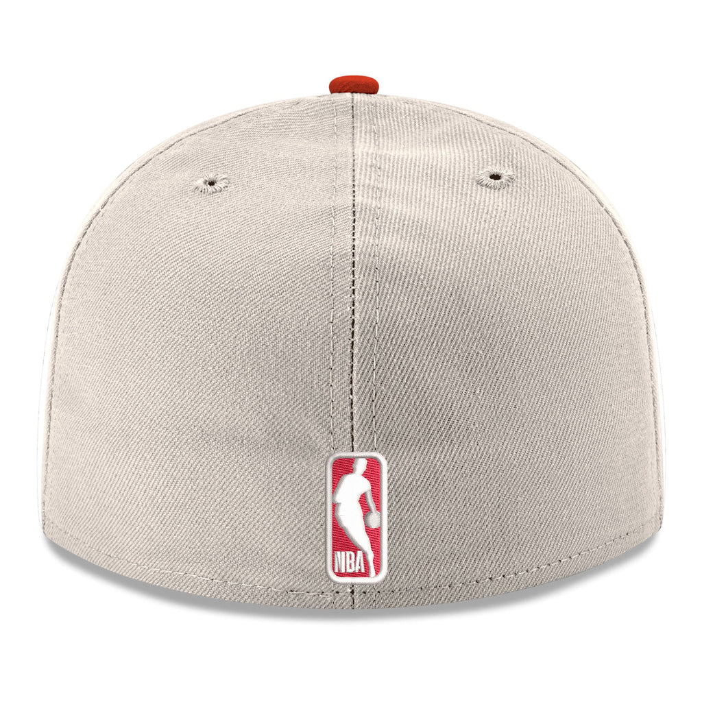 Men's Atlanta Hawks  New Era Gray/Red Chrome 59FIFTY Fitted Hat
