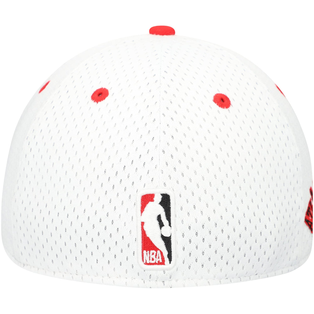 Men's Atlanta Hawks New Era White/Red Throwback 2Tone 59FIFTY Fitted Hat