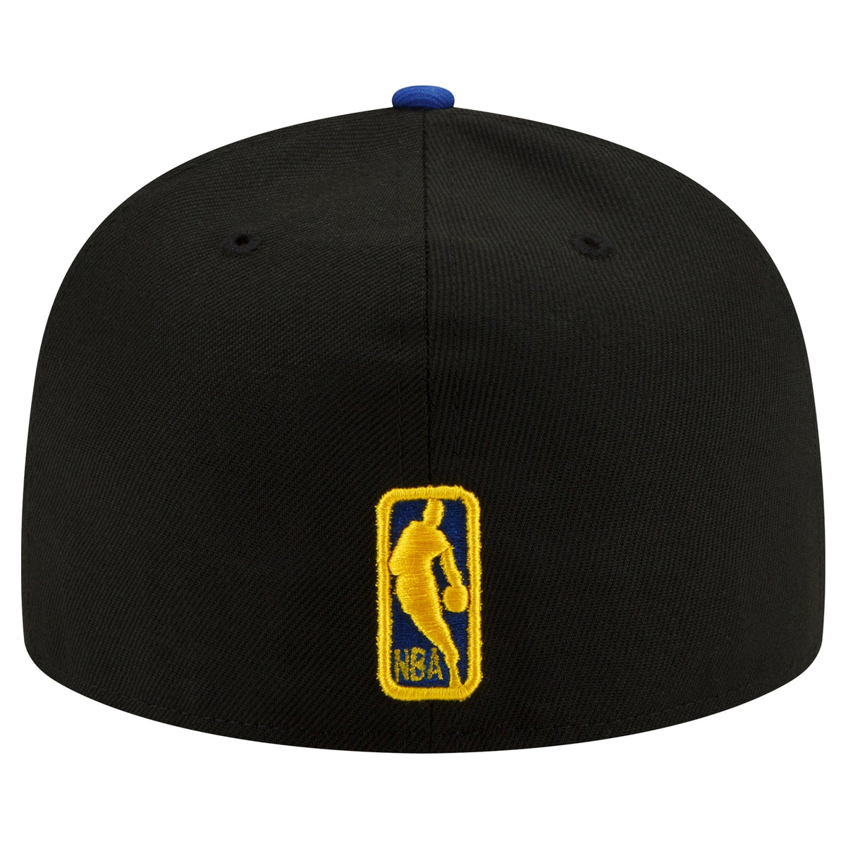 Men's Golden State Warriors New Era Black/Royal 2-Tone 59FIFTY Fitted Hat