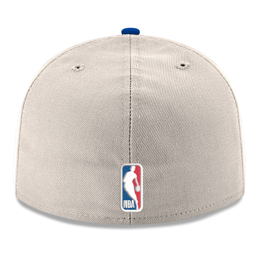 Men's Philadelphia 76ers  New Era Gray/Royal Chrome 59FIFTY Fitted Hat