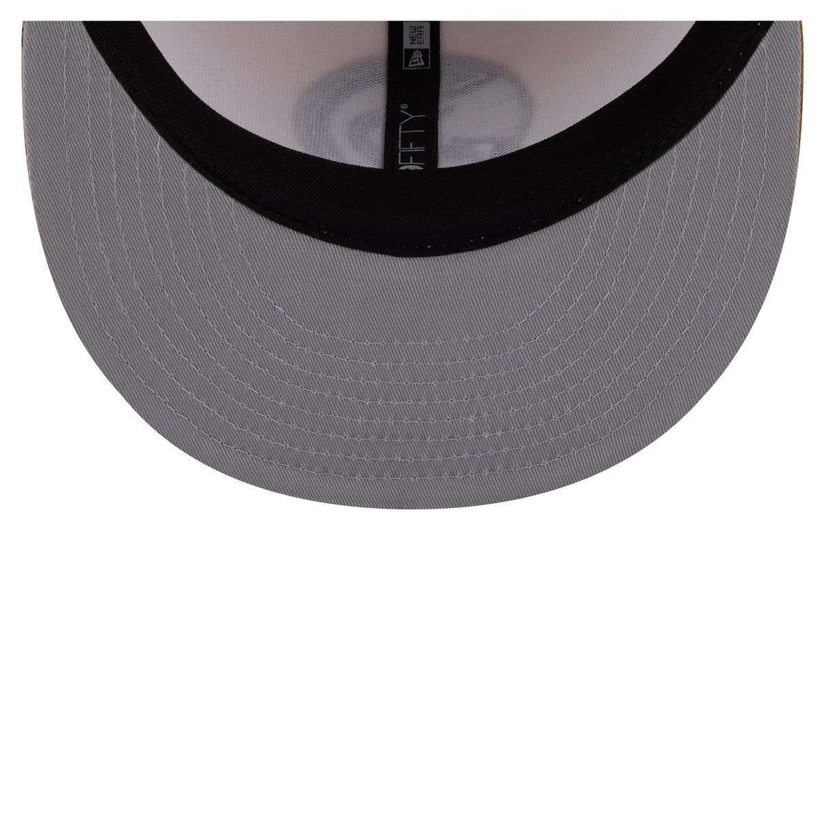 Men's Atlanta Hawks  New Era Cream/Tan Two-Tone Color Pack 9FIFTY Snapback Hat