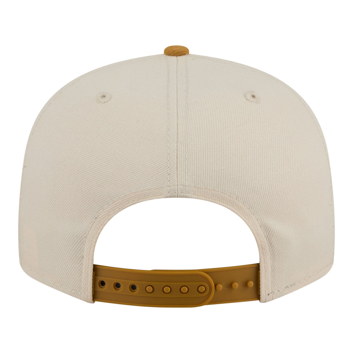 Men's Golden State Warriors  New Era Cream/Tan Two-Tone Color Pack 9FIFTY Snapback Hat