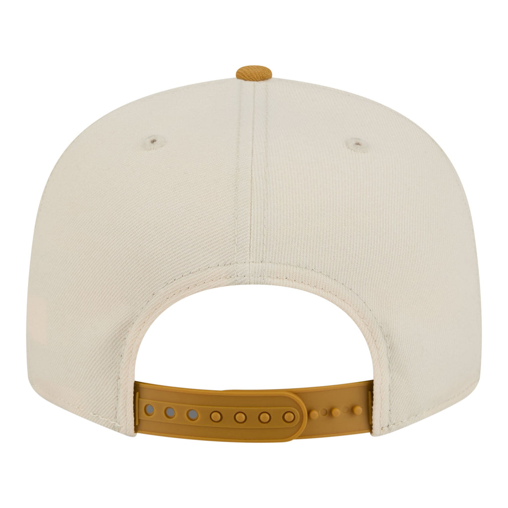 Men's Philadelphia 76ers  New Era Cream/Tan Two-Tone Color Pack 9FIFTY Snapback Hat
