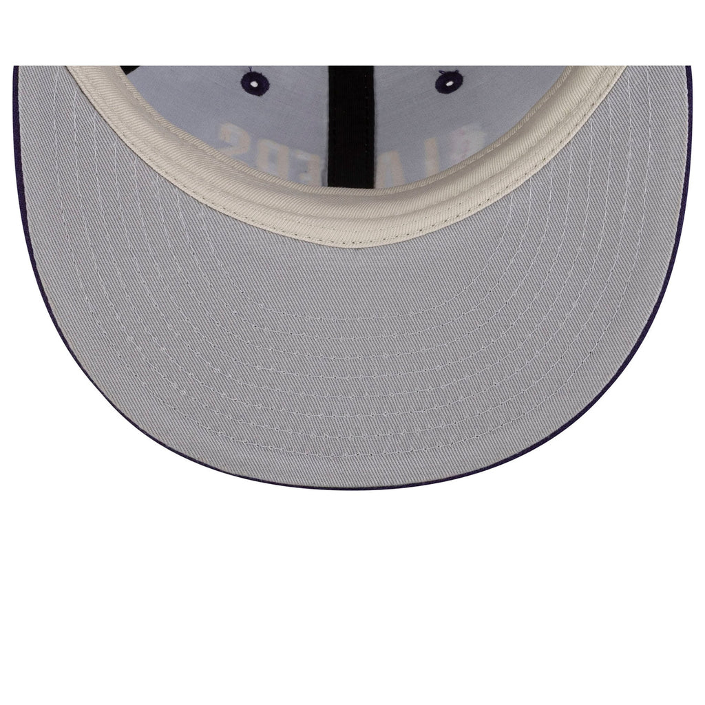 Unisex Los Angeles Lakers  Fear of God Purple Essentials 9FIFTY Snapback Hat