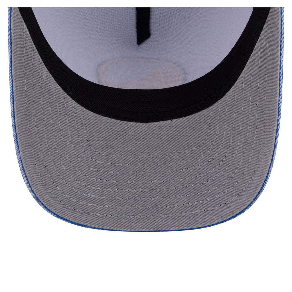Men's Golden State Warriors  New Era Royal/White Washed Meshback 9FIFTY Adjustable Hat