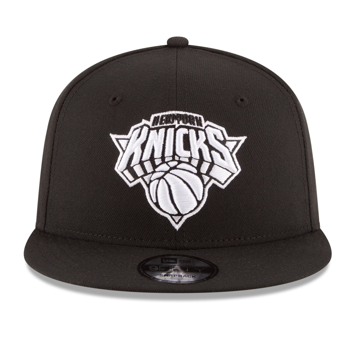 Youth New York Knicks New Era Black 9FIFTY Snapback Hat