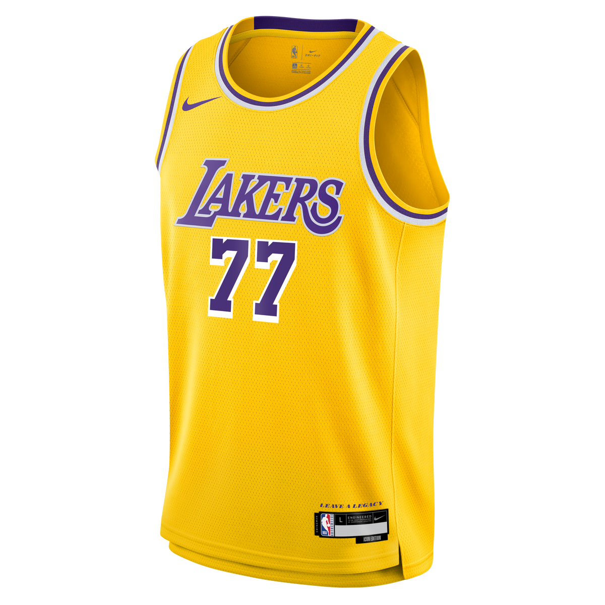 Youth Los Angeles Lakers Luka Dončić Nike Gold Swingman Jersey - Icon Edition